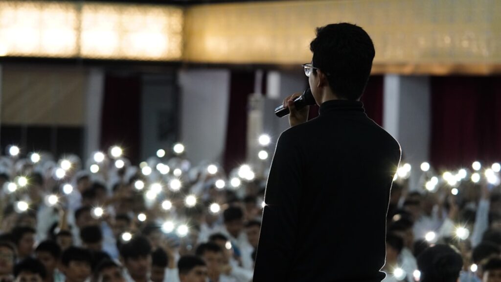 Photo Public Speaking